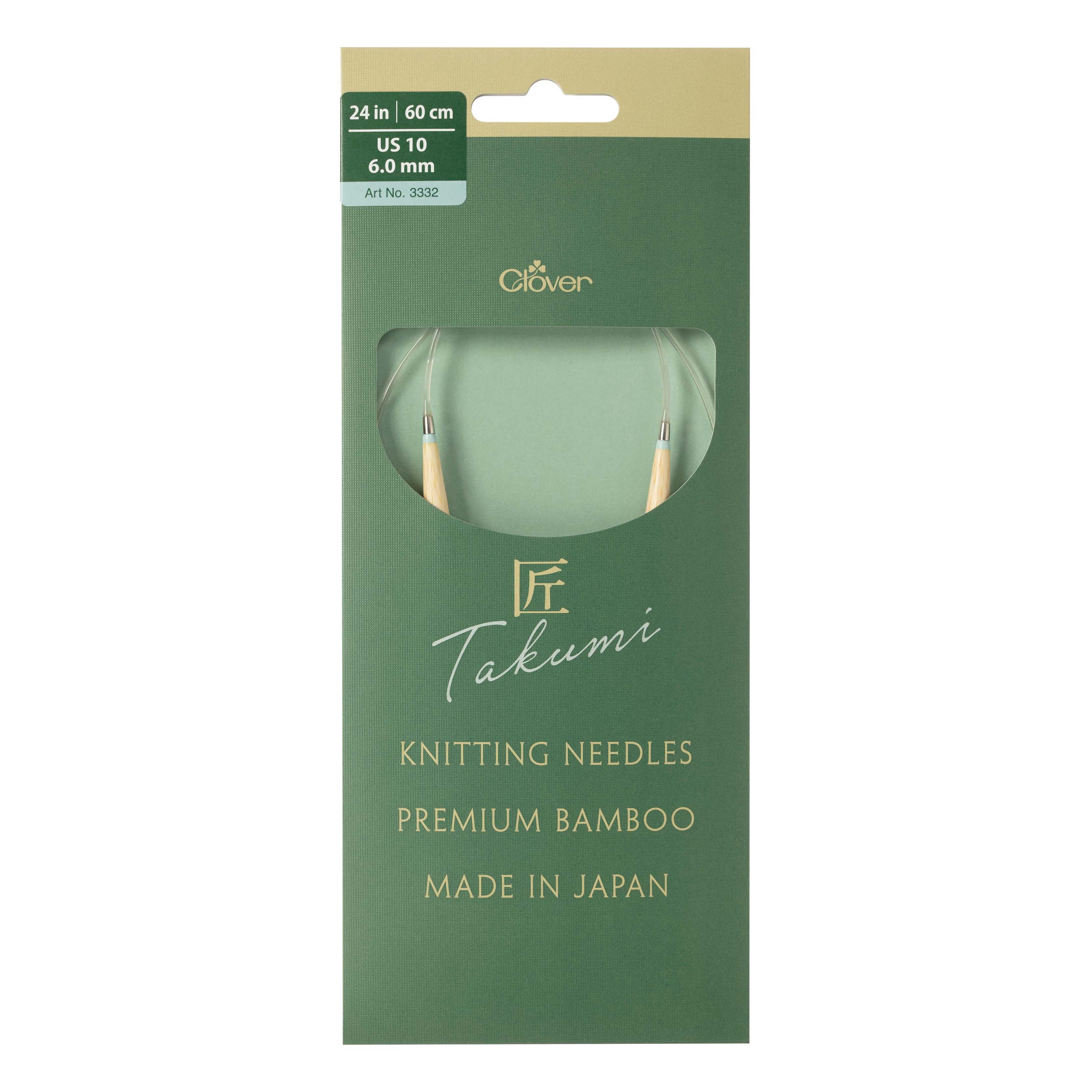 CLV - PRO "Takumi" Circular Knitting Needle 24in. No.10 (6.0mm)