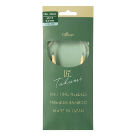 CLV - PRO "Takumi" Circular Knitting Needle 24in. No.13 (9.0mm)