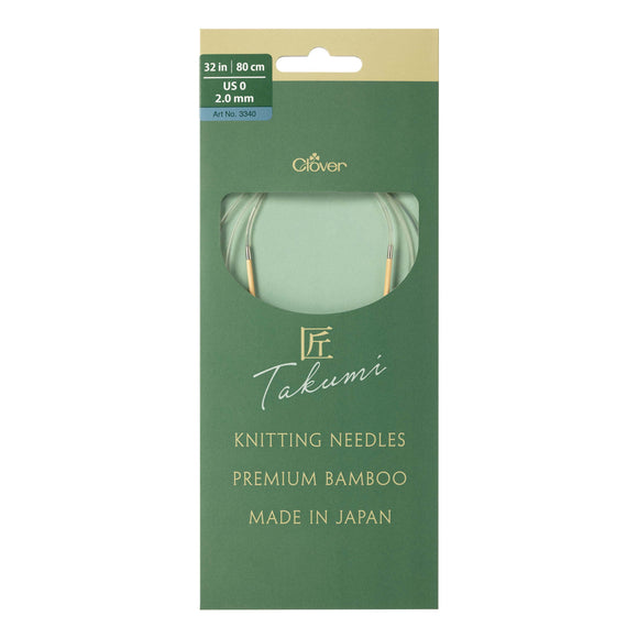 CLV - PRO "Takumi" Circular Knitting Needle 32in. No. 0 (2.0mm)