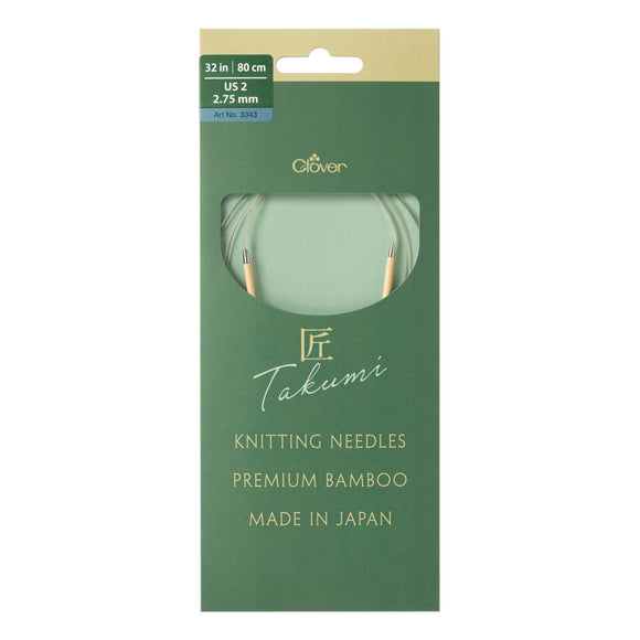 CLV - PRO "Takumi" Circular Knitting Needle 32in. No.2 (2.75mm)