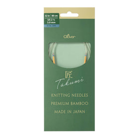 CLV - PRO "Takumi" Circular Knitting Needle 32in. No. 2.5 (3.0mm)
