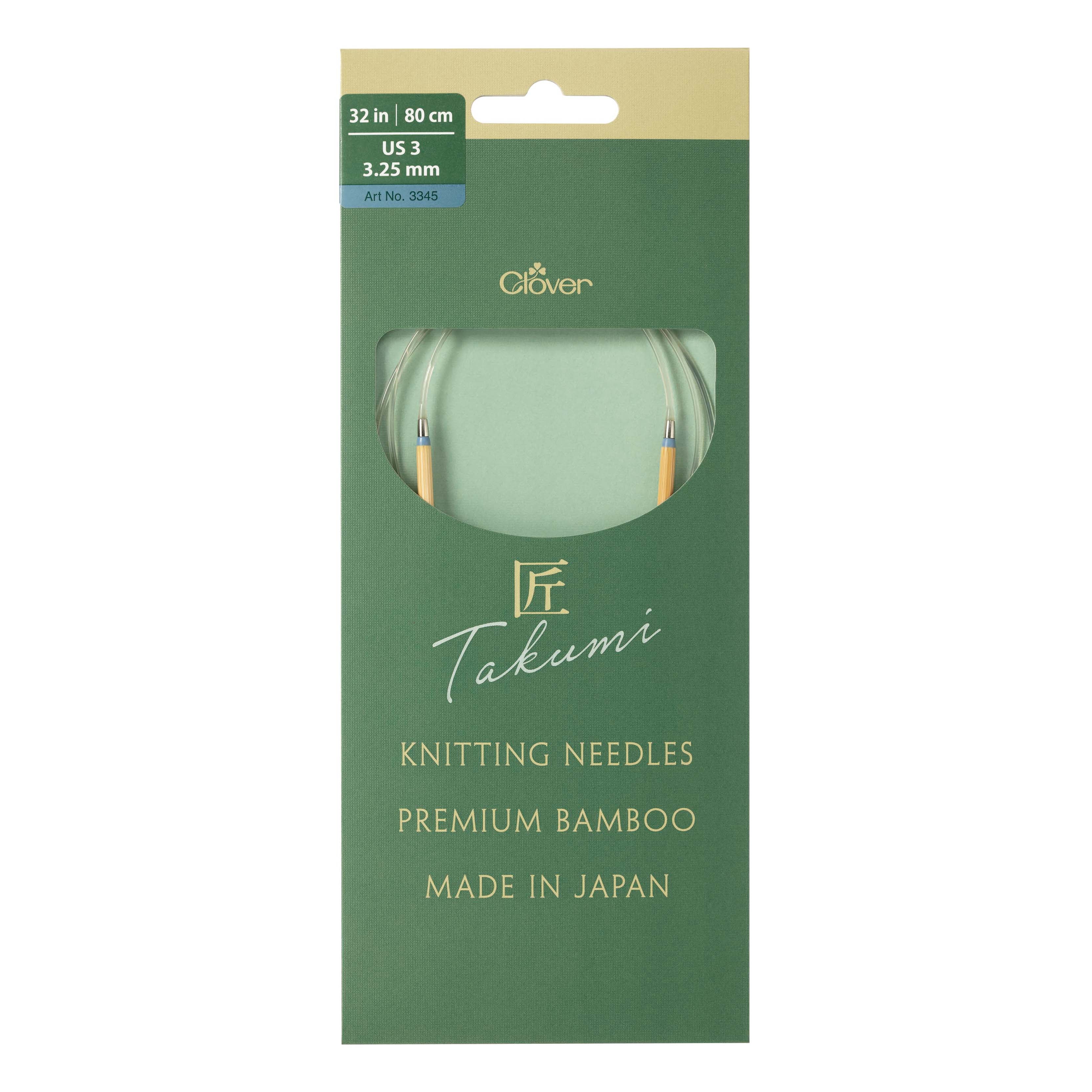 CLV - PRO "Takumi" Circular Knitting Needle 32in. No.3 (3.25mm)