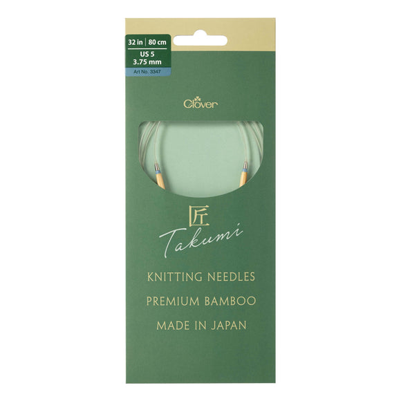 CLV - PRO "Takumi" Circular Knitting Needle 32in. No.5 (3.75mm)