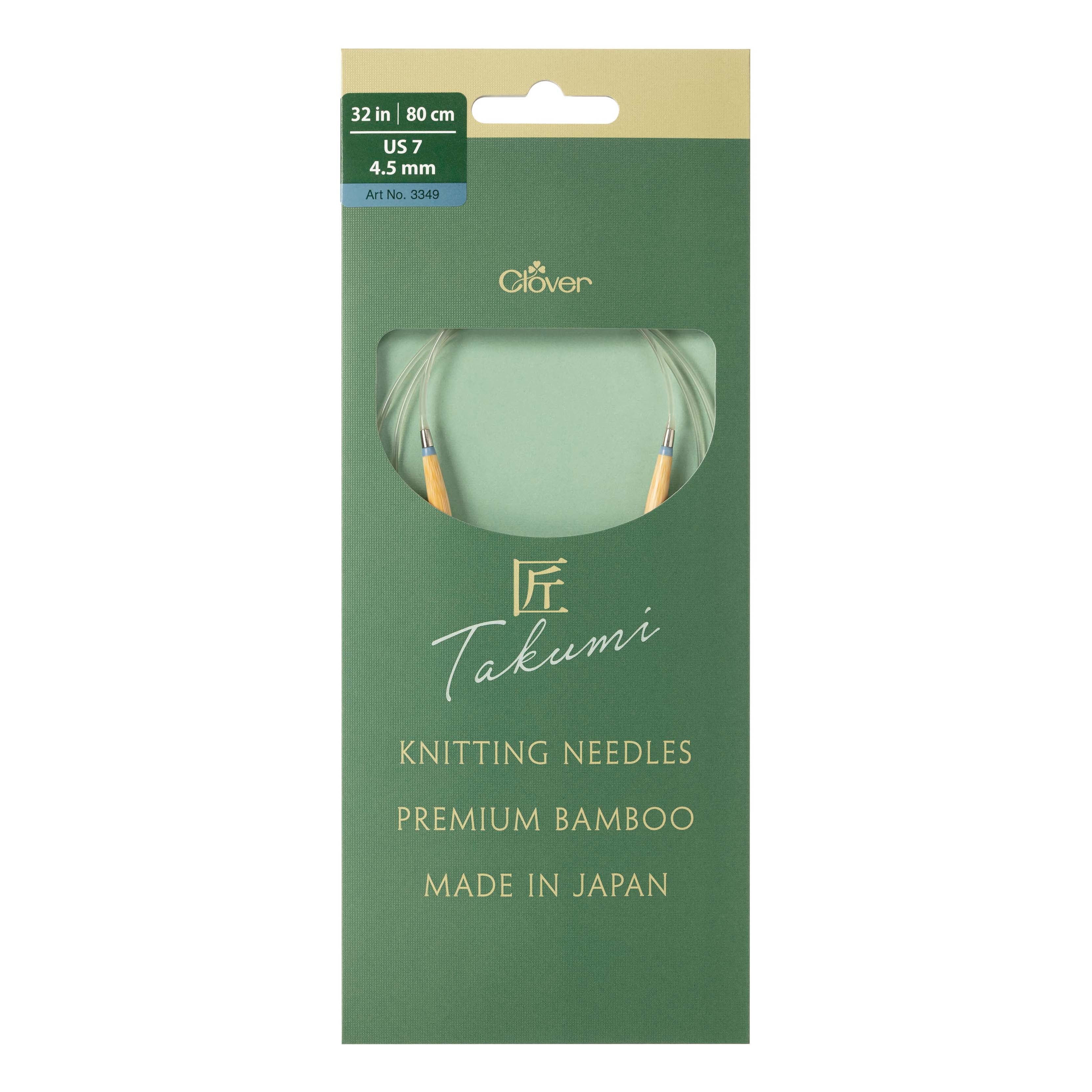 CLV - PRO "Takumi" Circular Knitting Needle 32in. No.7 (4.5mm)