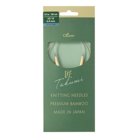 CLV - PRO "Takumi" Circular Knitting Needle 32in. No.10 (6.0mm)