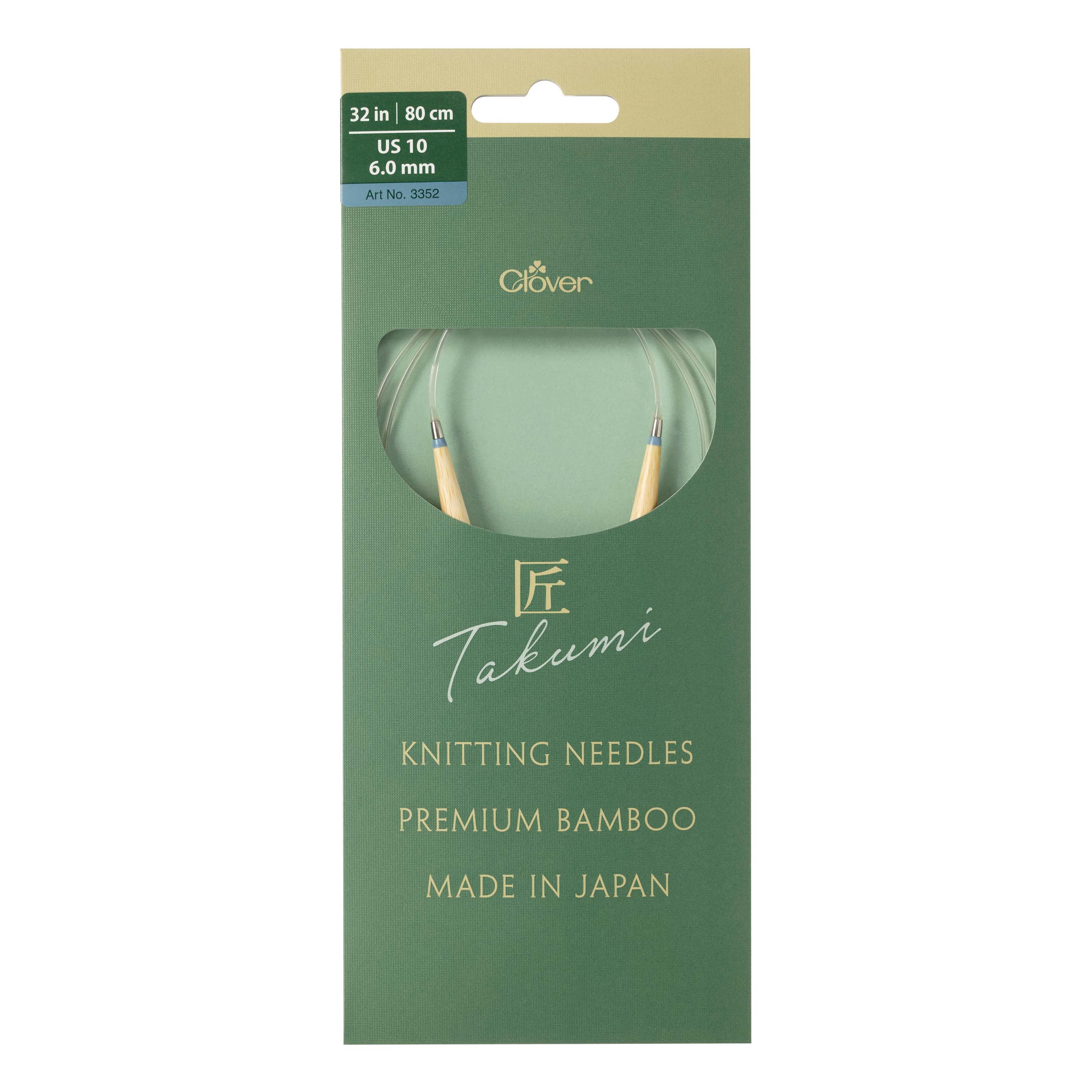 CLV - PRO "Takumi" Circular Knitting Needle 32in. No.10 (6.0mm)