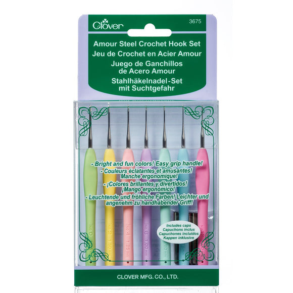 CLV - Amour Steel Crochet Hook Set