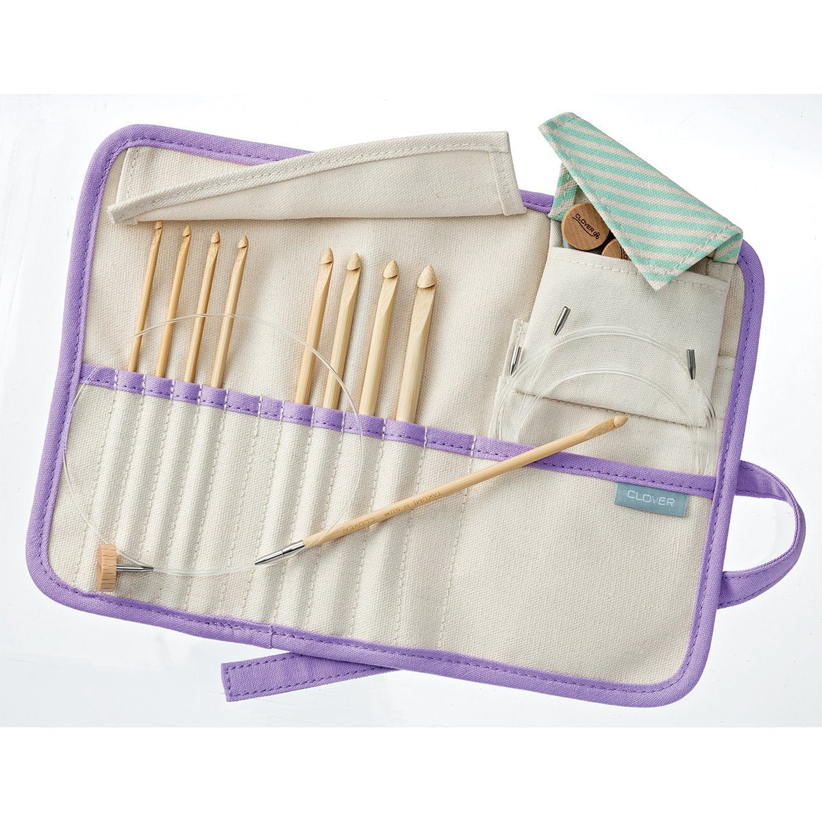 CLV - Tunisian Crochet Hook Combo Set