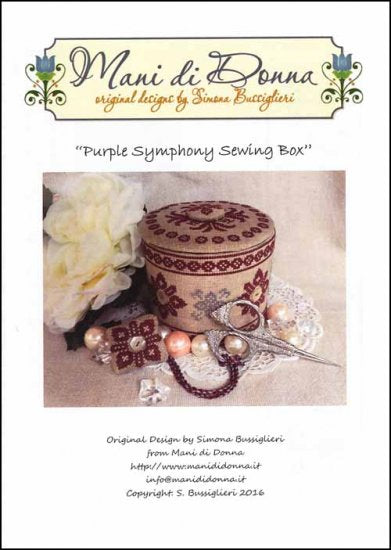 MDID - Purple Symphony Sewing Box
