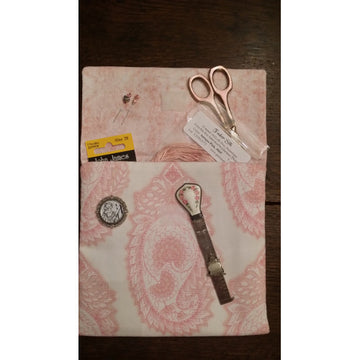 THCI - Pink Paisley Stitching Bag - Kit #222