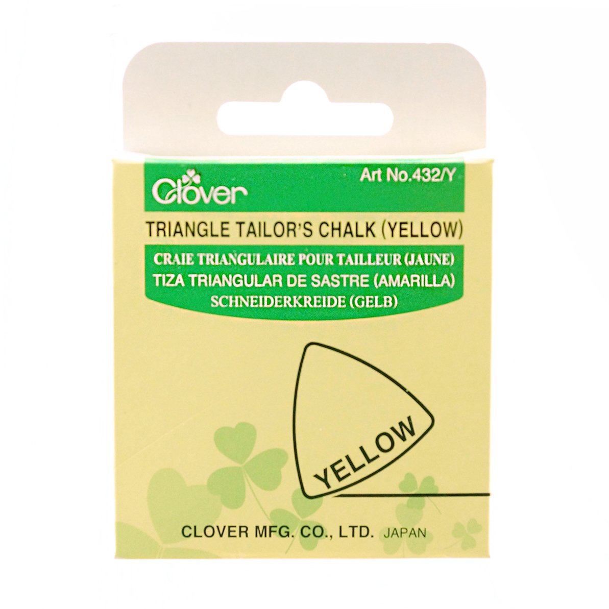 CLV - Triangle Tailor's Chalk (Yellow)