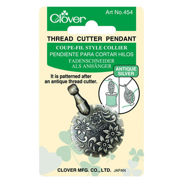 CLV - Thread Cutter Pendant (Antique Silver)