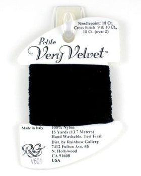 RBGL - Very Velvet - Petite - V-0601 - Black