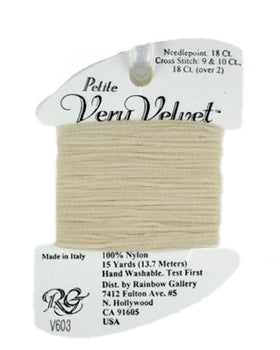 RBGL - Very Velvet - Petite - V-0603 - Ecru