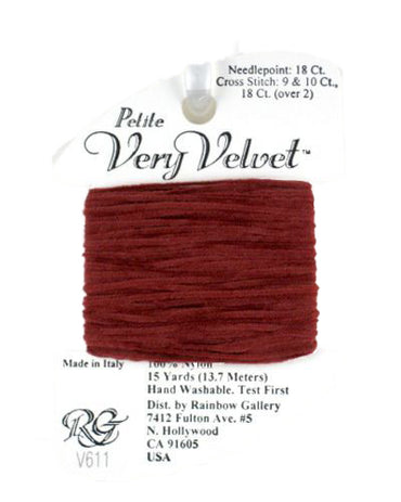 RBGL - Very Velvet - Petite - V-0611 - Brick Red