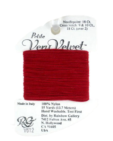 RBGL - Very Velvet - Petite - V-0612 - Cherry Red