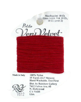 RBGL - Very Velvet - Petite - V-0612 - Cherry Red