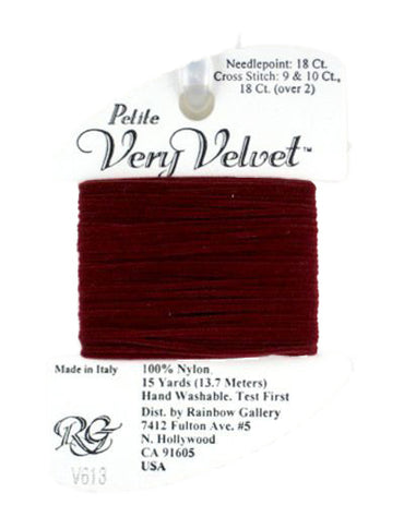 RBGL - Very Velvet - Petite - V-0613 - Burgundy