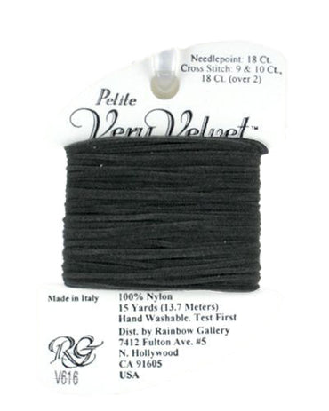 RBGL - Very Velvet - Petite - V-0616 - Dark Grey