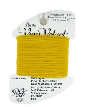 RBGL - Very Velvet - Petite - V-0620 - Yellow