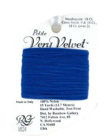RBGL - Very Velvet - Petite - V-0634 - Bright Blue
