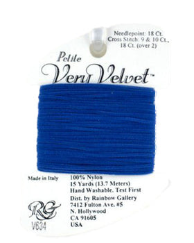 RBGL - Very Velvet - Petite - V-0634 - Bright Blue