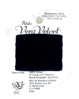 RBGL - Very Velvet - Petite - V-0642 - Navy Blue