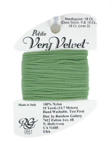 RBGL - Very Velvet - Petite - V-0651 - Sage Green