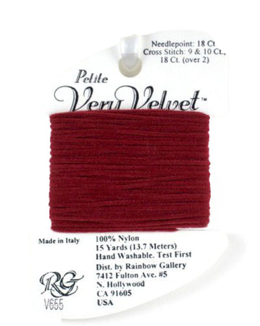 RBGL - Very Velvet - Petite - V-0655 - Dark Red