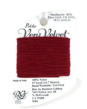 RBGL - Very Velvet - Petite - V-0655 - Dark Red