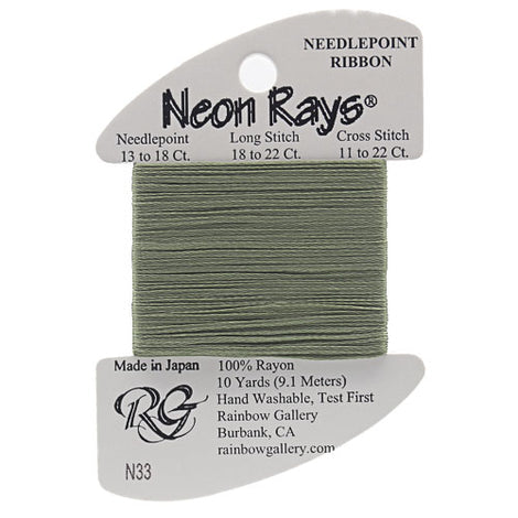 RBGL - Neon Rays - N-0033 - Loden Green