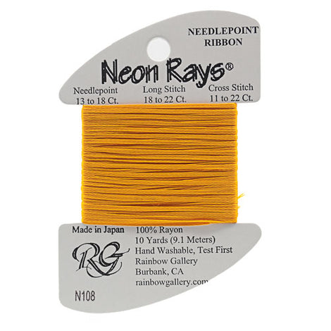 RBGL - Neon Rays - N-0108 - Yellow Orange