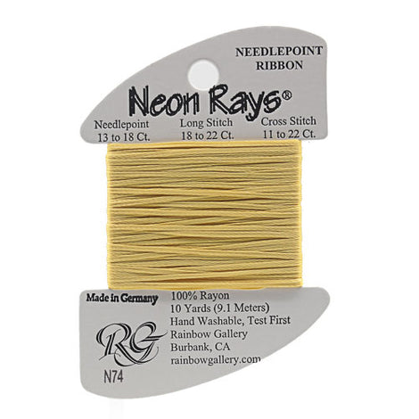 RBGL - Neon Rays - N-0074 - Golden Yellow