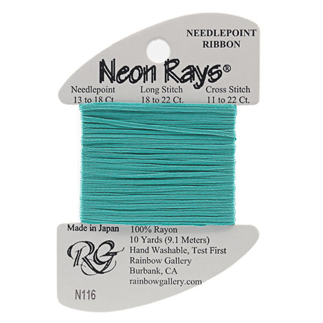 RBGL - Neon Rays - N-0116 - Dark Seafoam