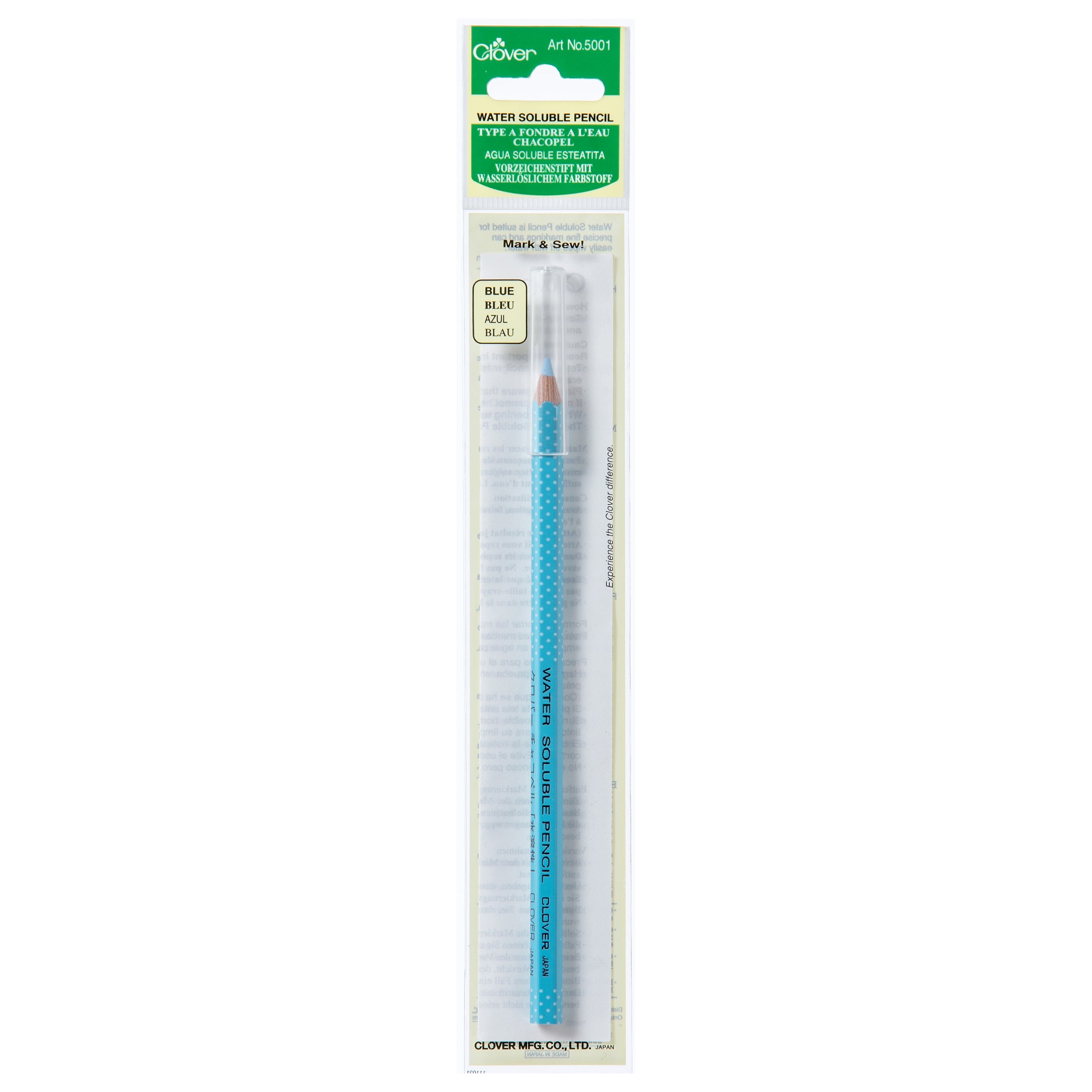 CLV - Water Soluble Pencil (Blue) - 0
