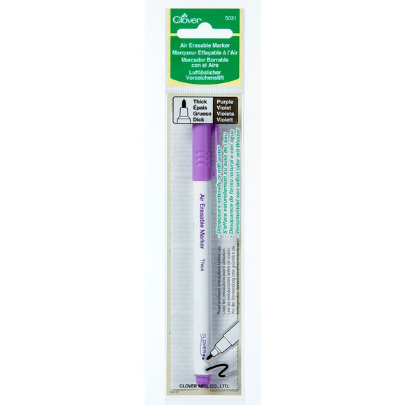CLV - Air Erasable Marker Purple (Thick)