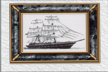 RRD - Pen and Ink Cross-Stitch Collection - Sailing Ships - Ship Concordia