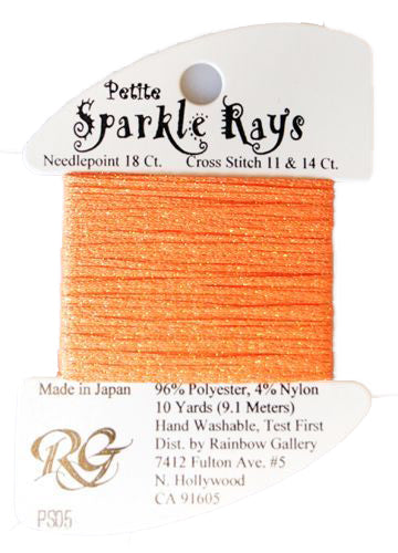 RBGL - Sparkle Rays - Petite - PS-0005 - Orange