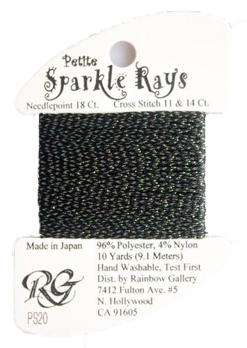 RBGL - Sparkle Rays - Petite - PS-0020 - Black