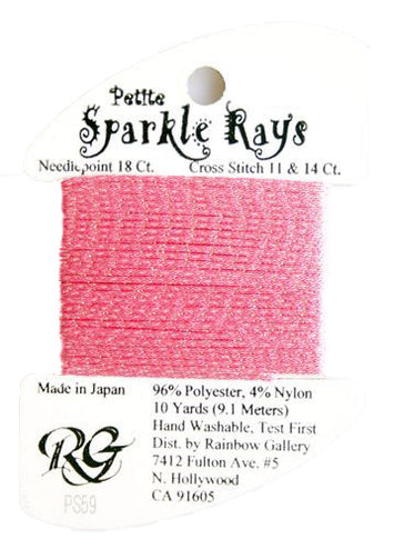 RBGL - Sparkle Rays - Petite - PS-0059 - Hot Pink