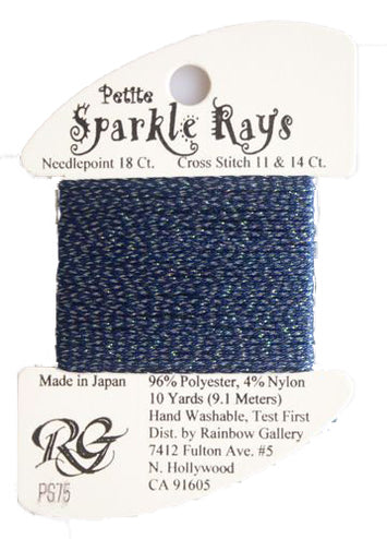 RBGL - Sparkle Rays - Petite - PS-0075 - Navy Blue