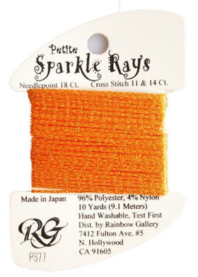 RBGL - Sparkle Rays - Petite - PS-0077 - Pumpkin