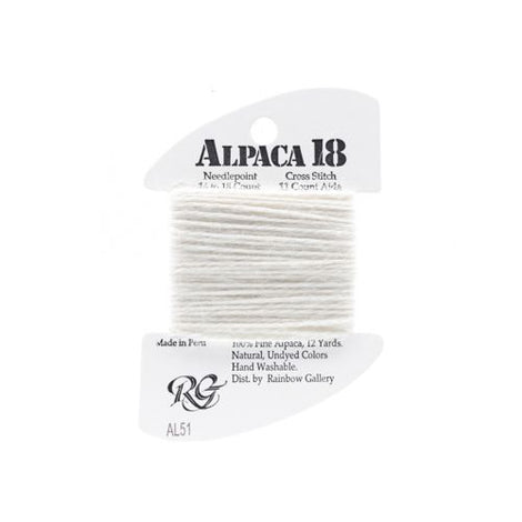 RBGL - Alpaca 18 - AL-0051 - White