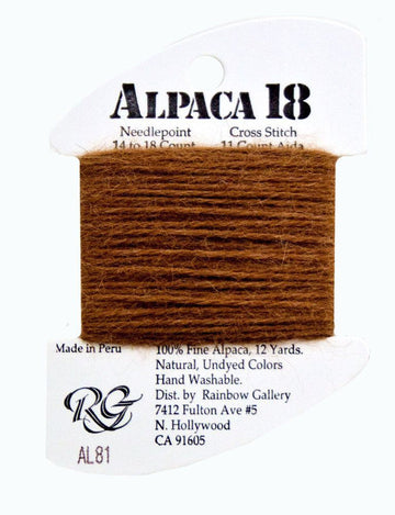 RBGL - Alpaca 18 - AL-0081 - Camel