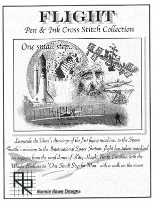 RRD - Pen and Ink Cross-Stitch Collection - Flight