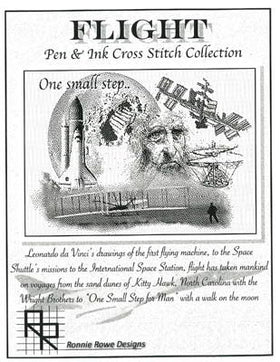 RRD - Pen and Ink Cross-Stitch Collection - Flight