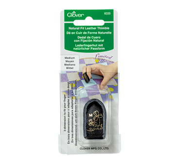 CLV - Natural Fit Leather Thimble <Medium>