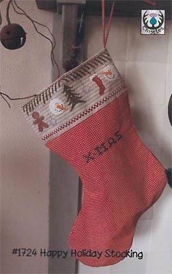 THIS - 1724 - Happy Holiday Stocking