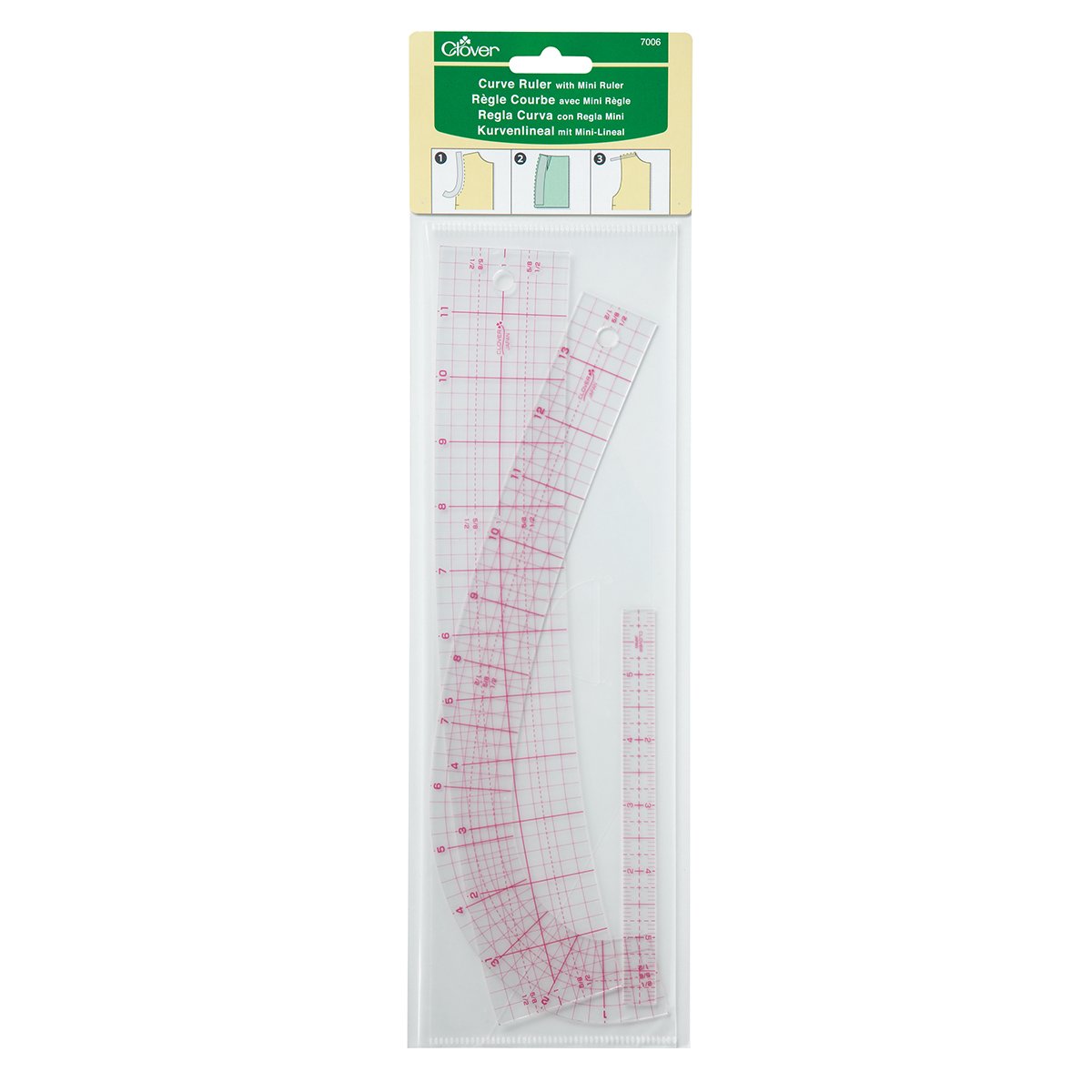 CLV - Curve Ruler with Mini Ruler