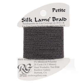 RBGL - Silk Lame Braid - Petite - SP-0205 - Gargoyle